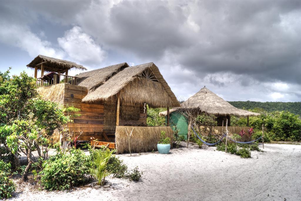 Green Blue Beach Hostel Koh Rong Sanloem Exterior foto